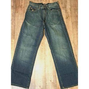 Ecko Unlimited Blue Relaxed Jeans